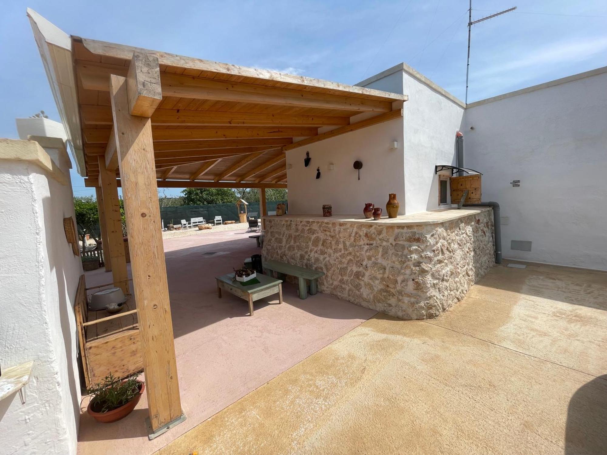 Trullo Del Salento Villa San Vito dei Normanni Luaran gambar