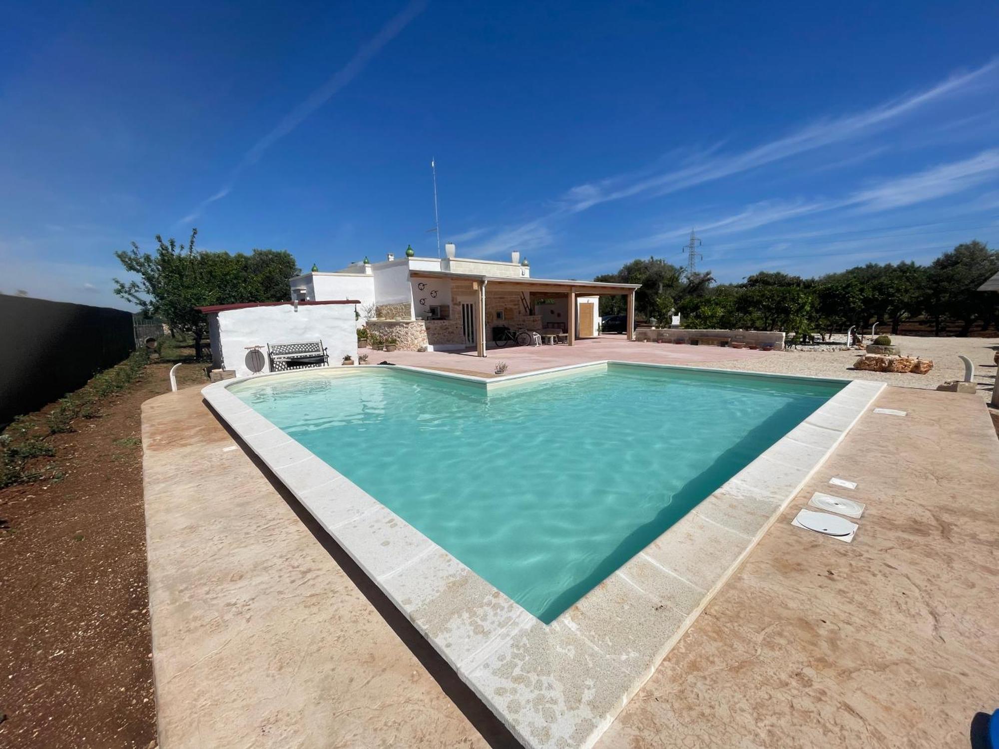 Trullo Del Salento Villa San Vito dei Normanni Luaran gambar
